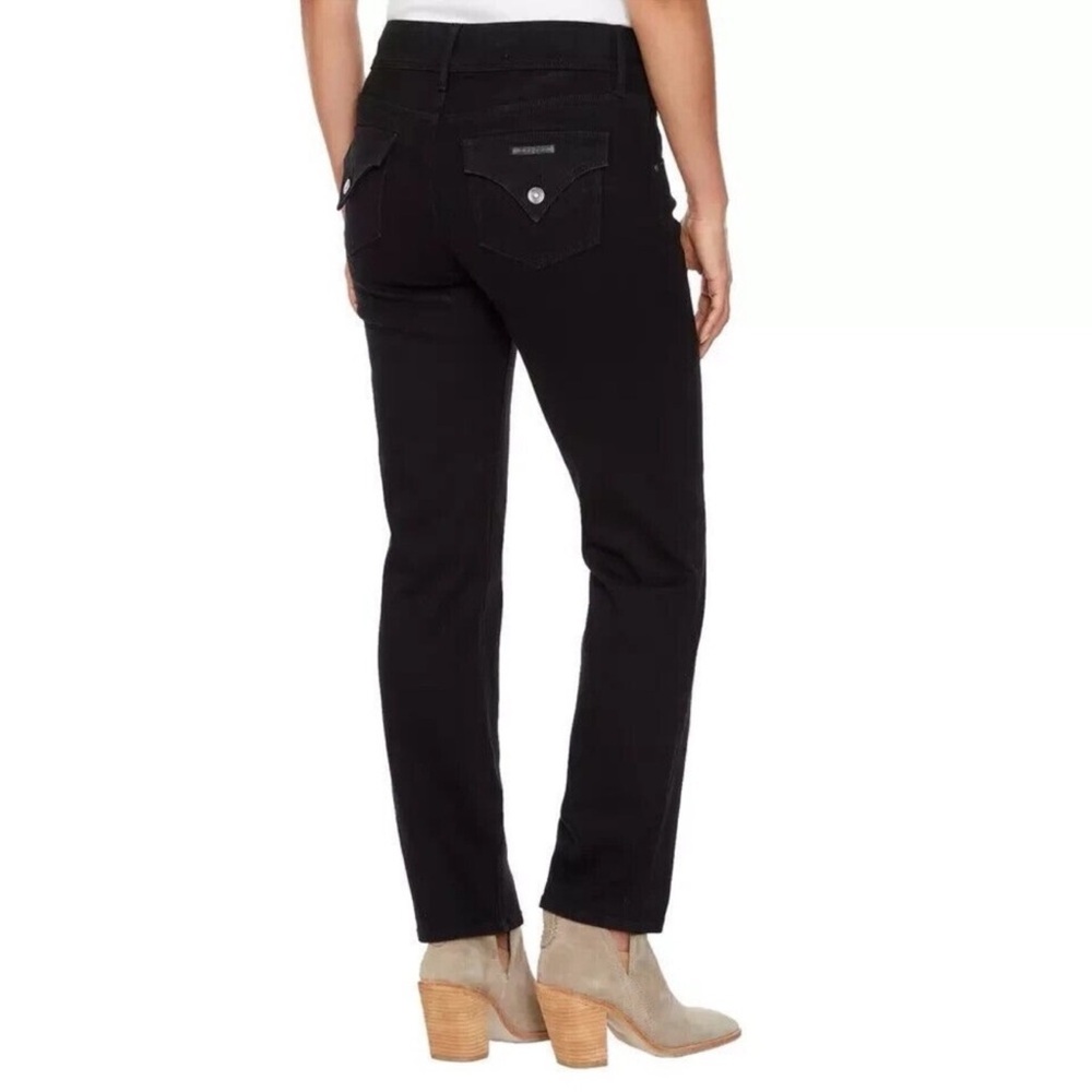 Hudson Ladies' Slim Straight Leg Jean Black Size 4